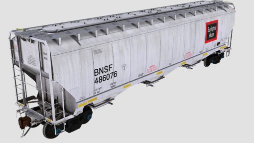 BNSF Heritage Pack #2 Greenbrier 5188cf covered hopper - Image 5