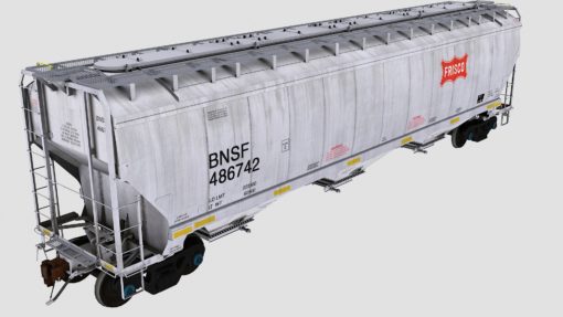 BNSF Heritage Pack #3 Greenbrier 5188cf covered hopper - Image 4