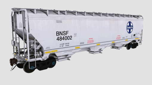BNSF Heritage Pack #1 Greenbrier 5188cf covered hopper