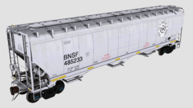 BNSF Heritage Pack #2 Greenbrier 5188cf covered hopper