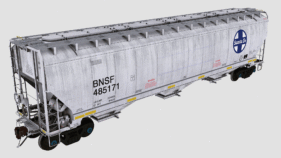 BNSF Heritage Pack #4 Greenbrier 5188cf covered hopper