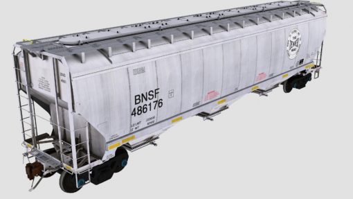 BNSF Heritage Pack #5 Greenbrier 5188cf covered hopper - Image 2