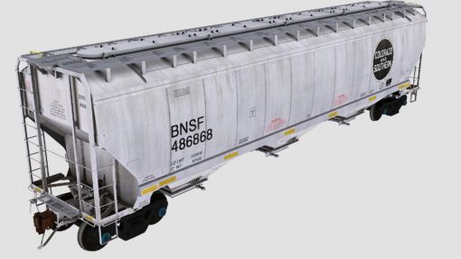BNSF Heritage Pack #5 Greenbrier 5188cf covered hopper - Image 3