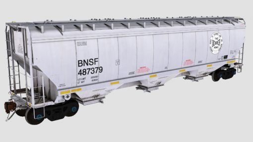 BNSF Heritage Pack #5 Greenbrier 5188cf covered hopper - Image 4