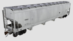 FPAX 970001-970390 Trinity 4-bay plastics hopper 6221cf