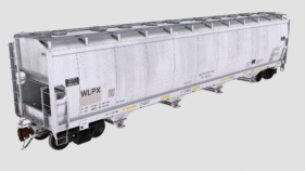 WLPX 59000-59105 Trinity 4-bay plastics hopper 5851cf (Phase 2)