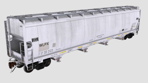 WLPX 59000-59105 Trinity 4-bay plastics hopper 5851cf (Phase 2)