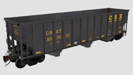 CSXT 834700-835199 FCA 3-bay open hopper 3744cf