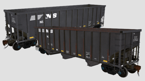 NS FCA 3-bay open hopper 3744cf/3737cf Pack 1