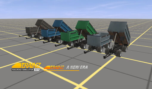 Dump Trailers for KW W900 Dump Trucks