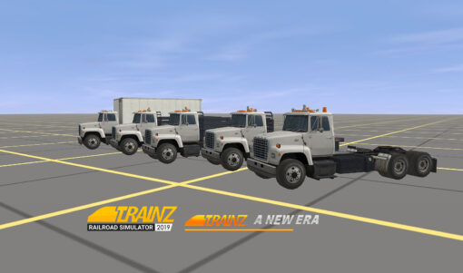 Ford White MOW Truck Pack