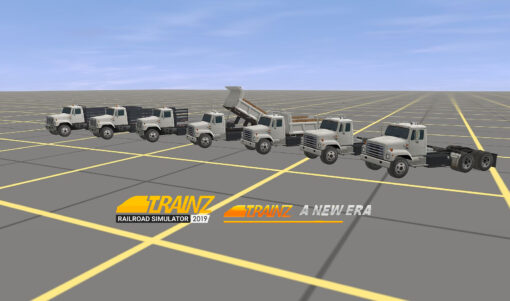 International White Mow Truck Pack