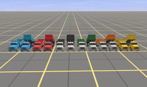 International 1754 Generic Dump Truck Pack