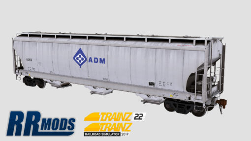 ADMX 52001-52080 5191cf 3-Bay Covered Hopper