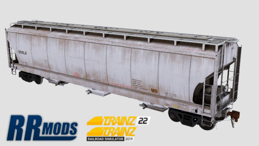 WWLX 961000-961224 5191cf 3-Bay Covered Hopper